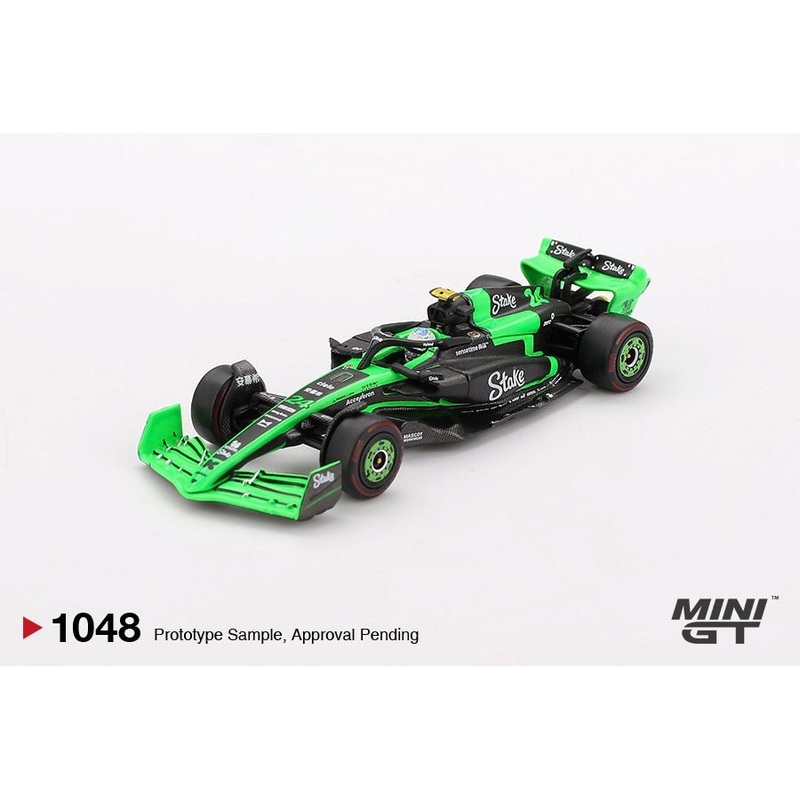 (PRE-ORDER) MINI GT 1:64 Kick Sauber C44 #24 Guanyu Zhou  2024 F1 2024 Chinese GP MGT01048-L