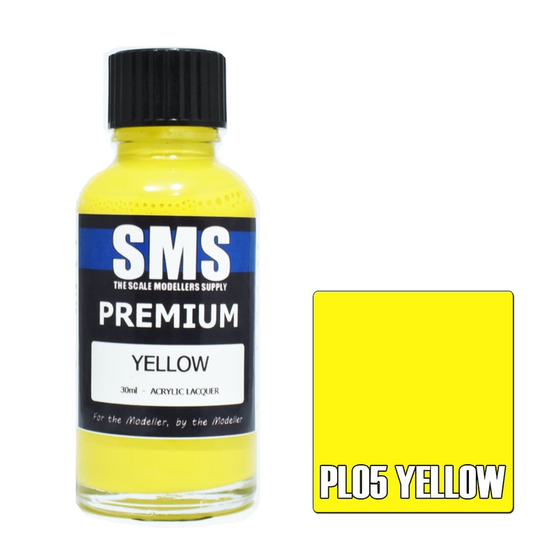 SMS Premium Lacquer – PL05 Yellow