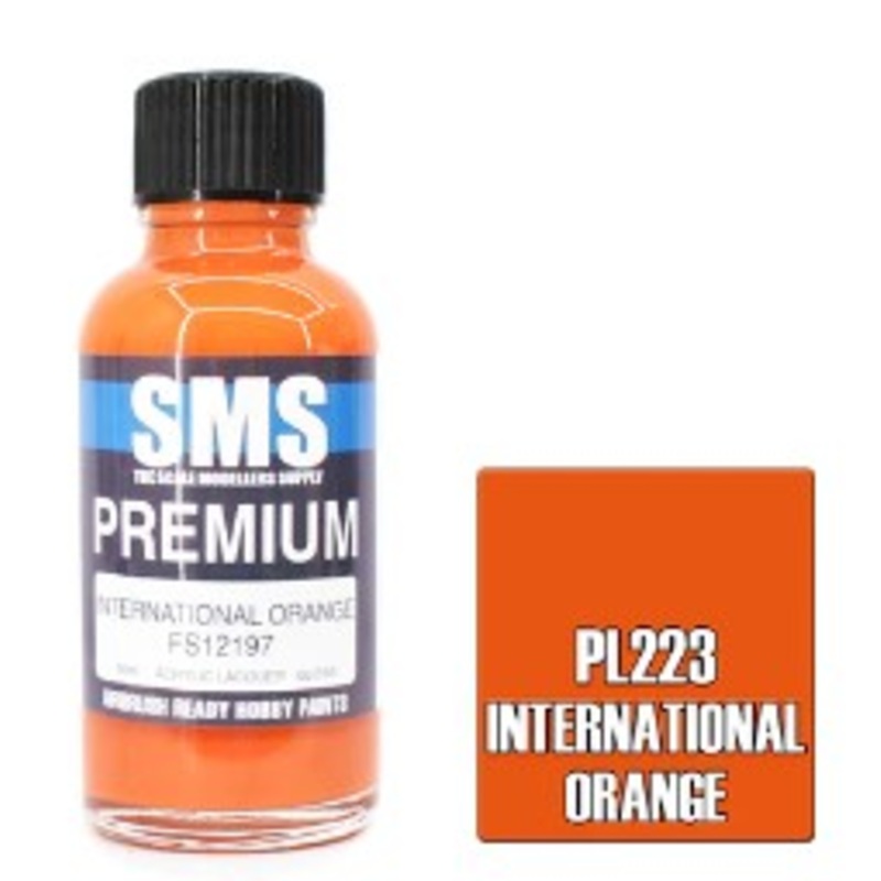 SMS Premium Lacquer – PL223 International Orange FS12197