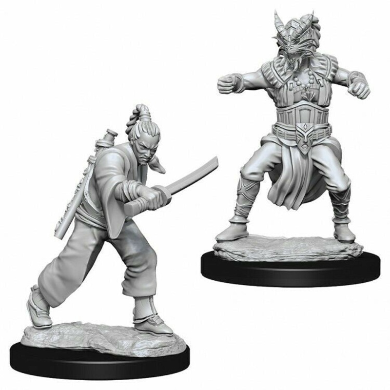 D&D Unpainted Mini – Male Human Monk 73670