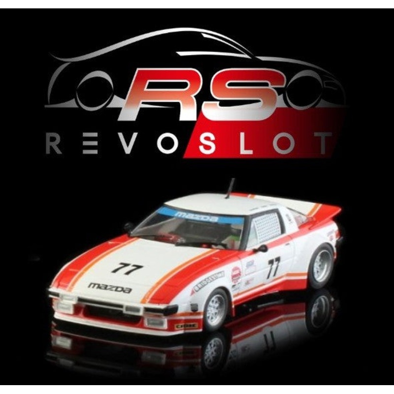 RevoSlot Mazda RX7 #77 – Daytona 24h 1976 – W.Bohren – A.Johnson – R.Mandeville