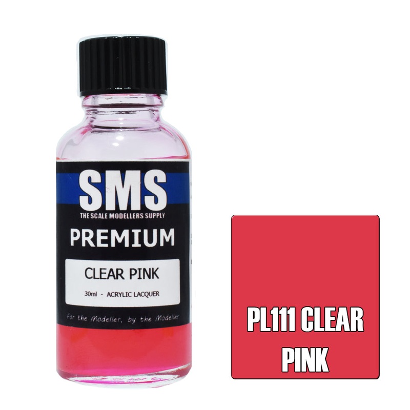 SMS Premium Lacquer – PL111 Clear Pink