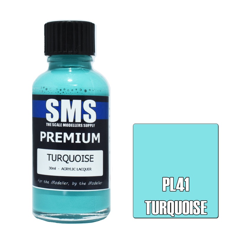 SMS Premium Lacquer – PL41 Turquoise