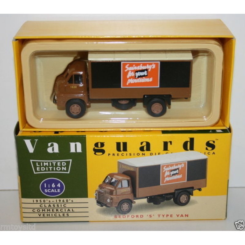 VANGUARDS 1/64 VA8010 BEDFORD S TYPE VAN SAINSBURY’S