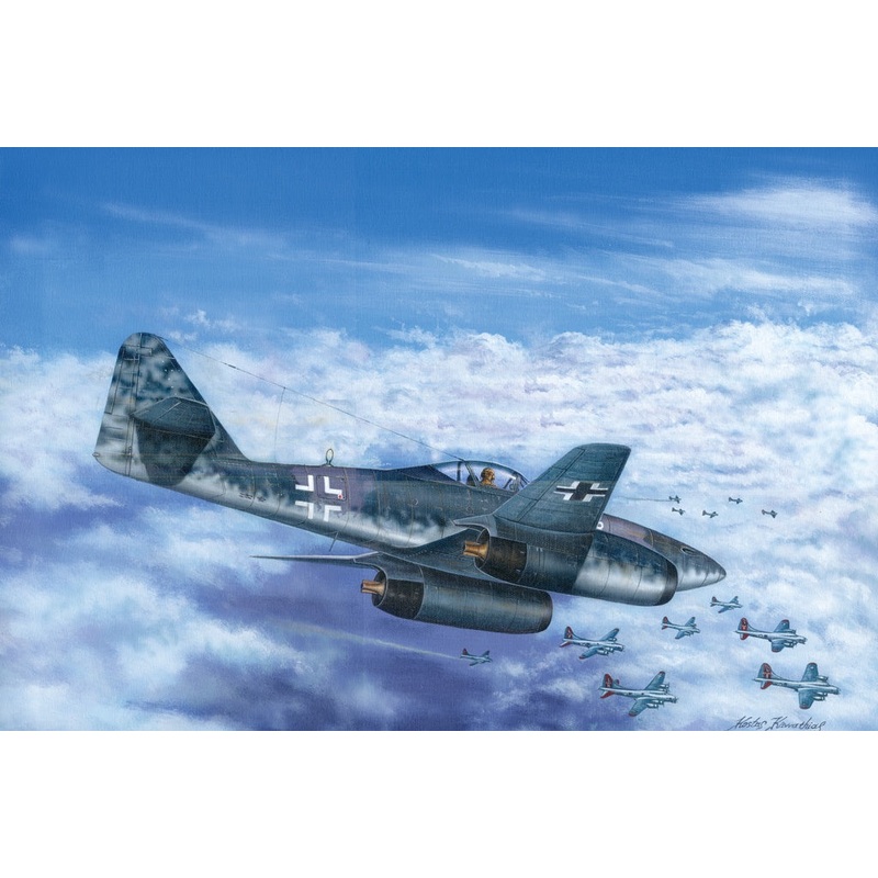 Messerschmitt Me 262 A-1b 1/48 #80375 by Hobby Boss