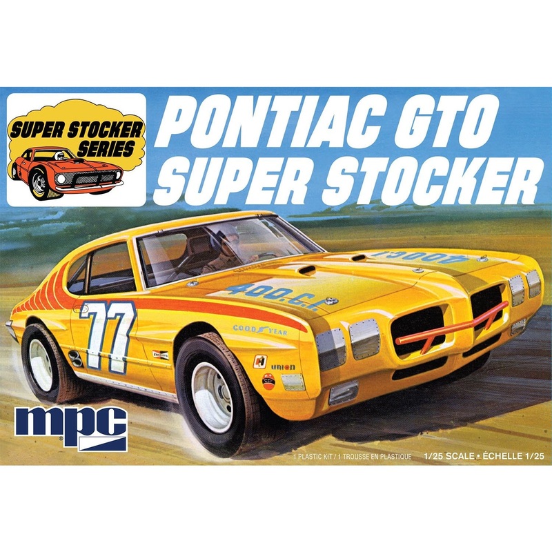 Pontiac GTO Super Stocker 1/25 Model Car Kit #939M/12 by MPC