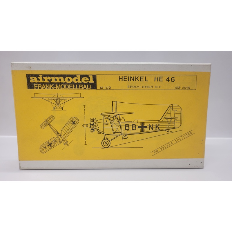 (Pre Owned) Heinkel HE 46 1/72 by Air Model #2016