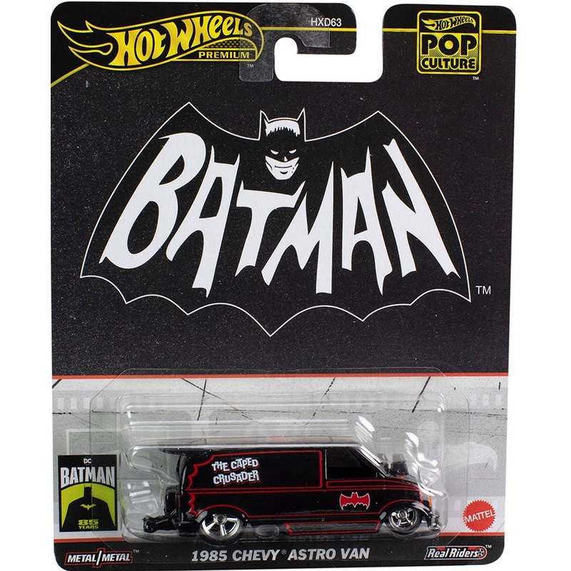 Hot Wheels Premium 1:64 Pop Culture Batman 85 Chevrolet Astro Van