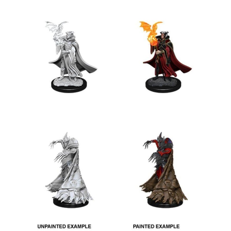 Pathfinder Unpainted Mini – Cultist and Devil 90092