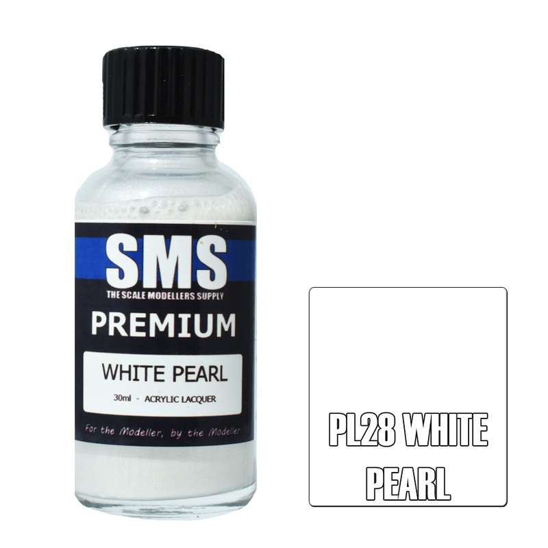 SMS Premium Lacquer – PL28 White Pearl
