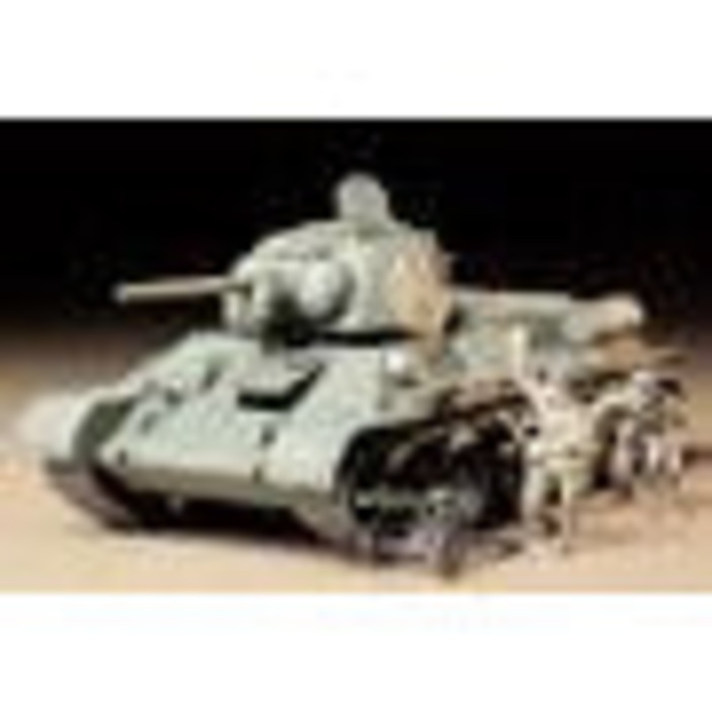 T34/76 Russian Tank ChTZ Version 1943 Production 1/35 #35149 by Tamiya