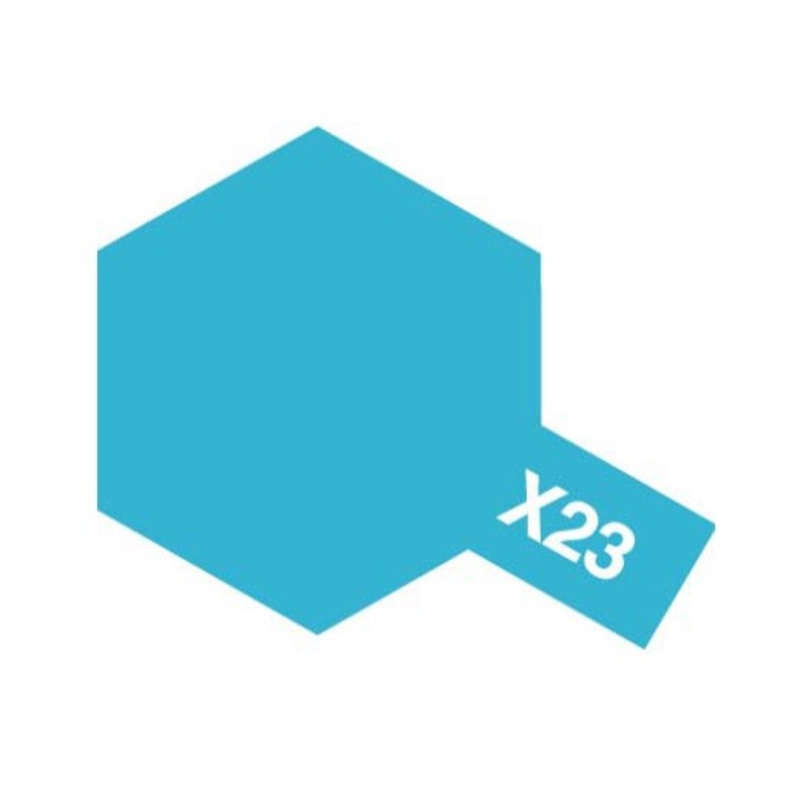 Tamiya Acrylic Paint X-23 Clear Blue