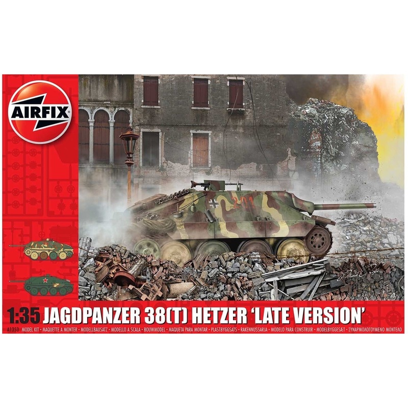 Jagdpanzer 38 (T) Hetzer Late Version 1/35 by Airfix