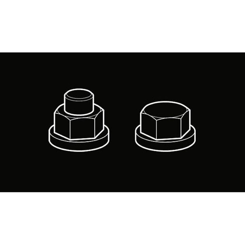 Large Nuts and Hex Bolts Set B SPS-006 – Supplies Series by Meng