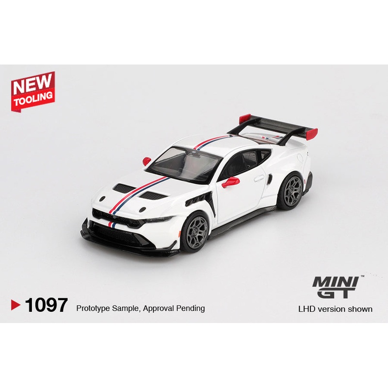 (PRE-ORDER) Mini GT 1:64 Ford Mustang GTD Spirit of America MGT01097-L
