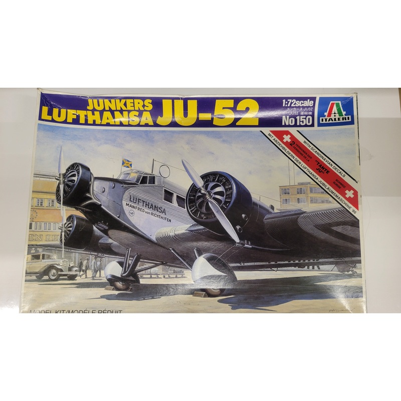 (Pre Owned) Junkers Lufthansa JU-52 1/72 #150