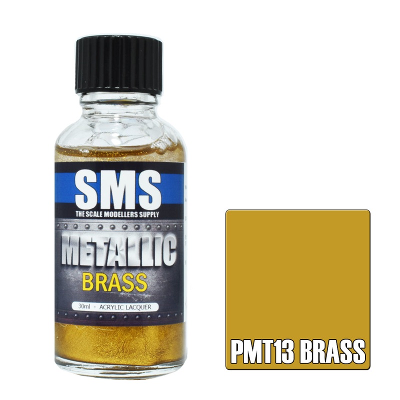 SMS Premium Metallic Lacquer – PMT13 – Brass