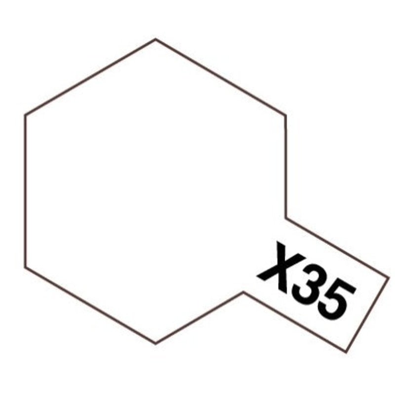 Tamiya Acrylic Paint X-35 Semi Gloss Clr