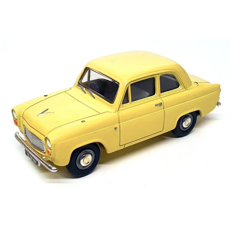 Vanguards 1/43 Scale Diecast VA21000 – Ford 100E – Conway Yellow