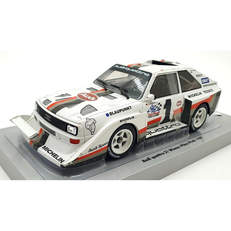 Werk83 1/18 Scale W1802801C – Audi S1 #1 1st Pikes Peak 1987 – Rohrl