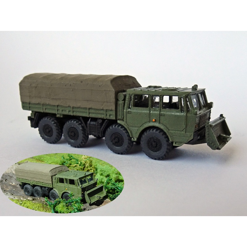 Tatra 813 8×8 with dozer blade
