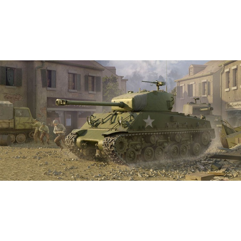 M4A3E8 Medium Tank – Early 1/16 #61619 by I Love Kit