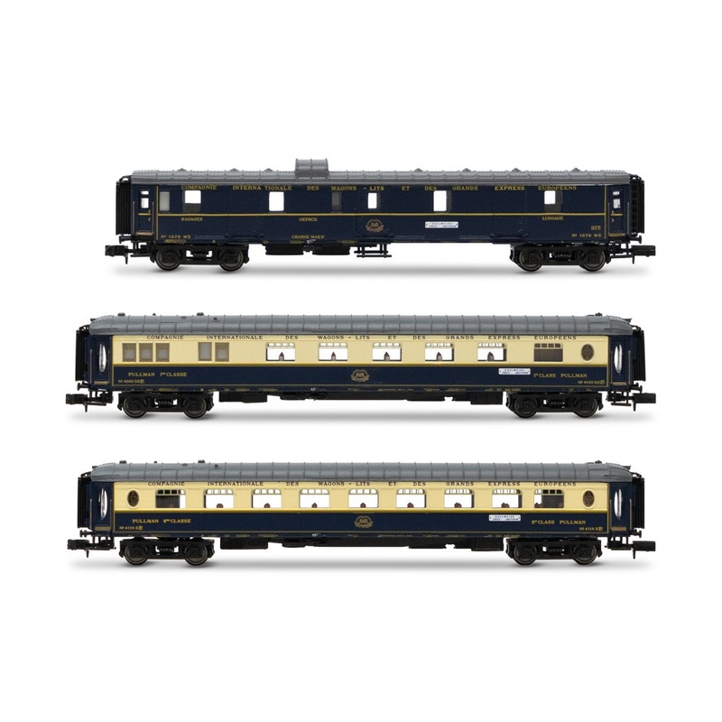 Passenger Car Set 1/2 Edelweiss Pullman Express CIWL Ep.II 3-piece