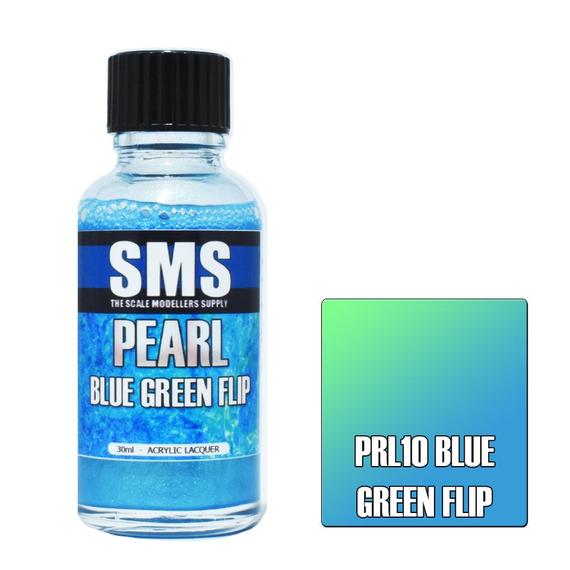 SMS Pearl Lacquer – PRL10 Blue Green Flip