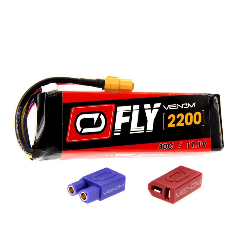 Venom Fly 2200mAh 3S 11.1V 30C LiPo UNI 2.0 Plug 107×34.5×22.5mm
