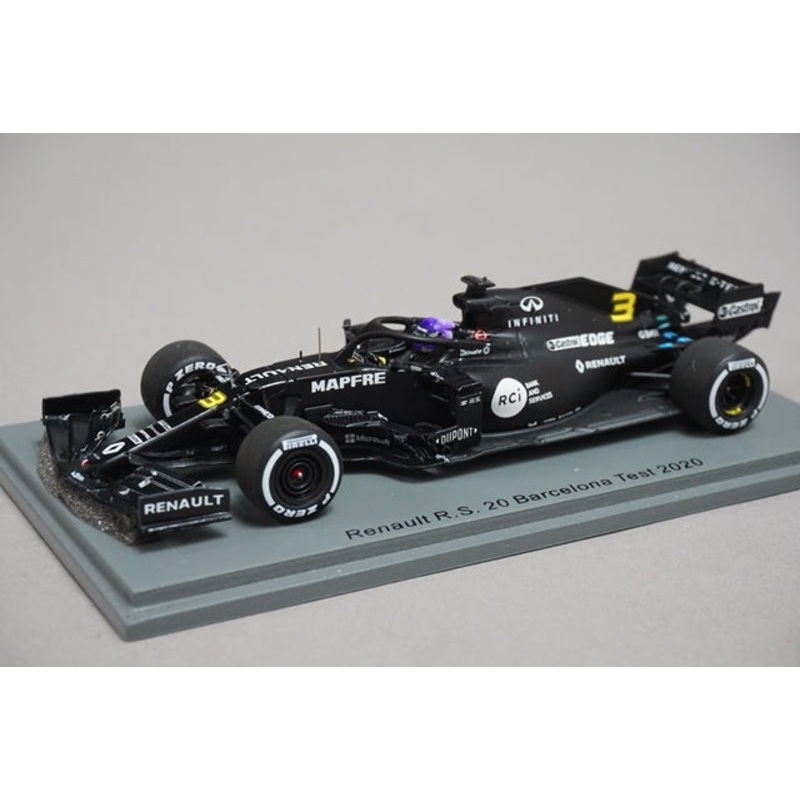 1:43 SPARK S6456 Renault R.S.20 Barcelona Test D.Ricardo 2020 #3 model car