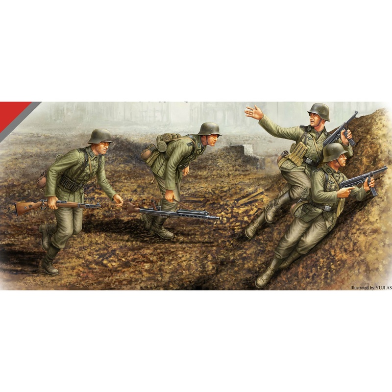 German The 6 Army ‘ Mamaev Hill’ 1/35 #84415 by Hobby Boss
