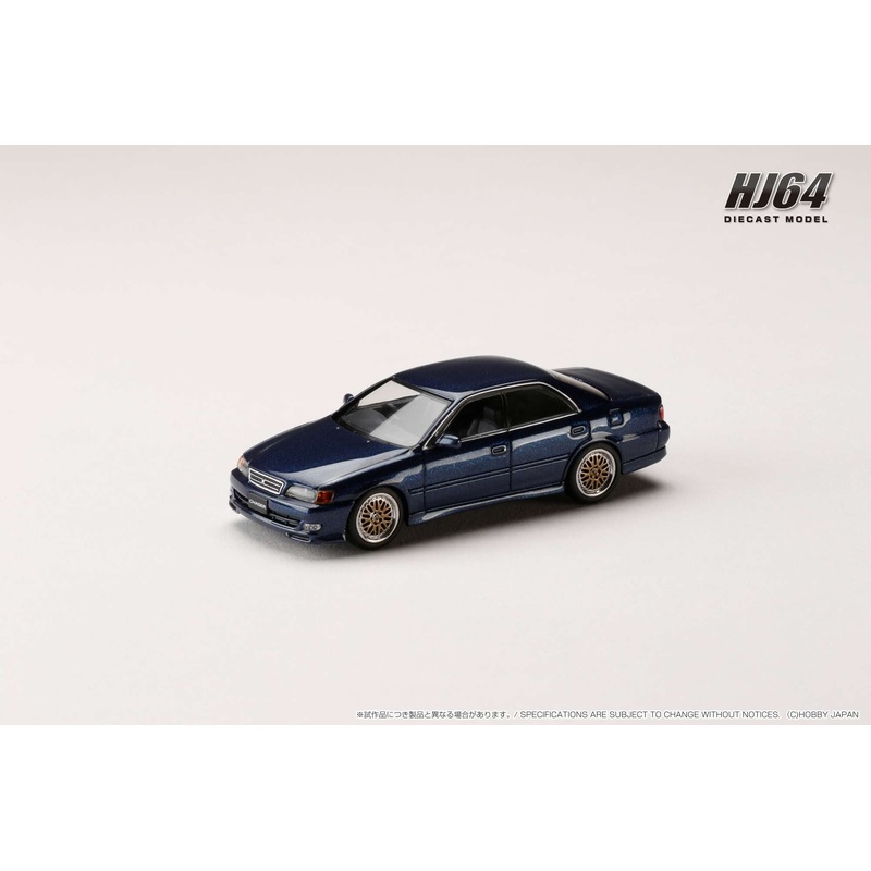 Hobby Japan 1:64 Toyota CHASER TOURER V (JZX100) 1998 DARK BLUE MICA
