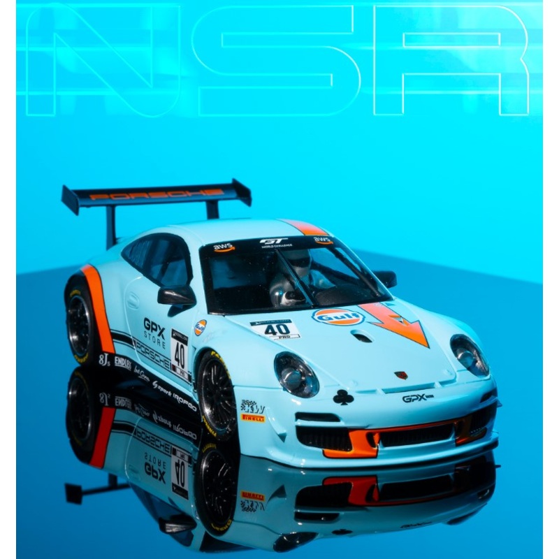 NSR Porsche 997 Gulf No40 GPX 2020 Targa Florio Tribute Livery