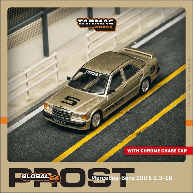 (PRE-ORDER) Tarmac Works 1:64 Mercedes Benz 190 E 2.3-16 Prost