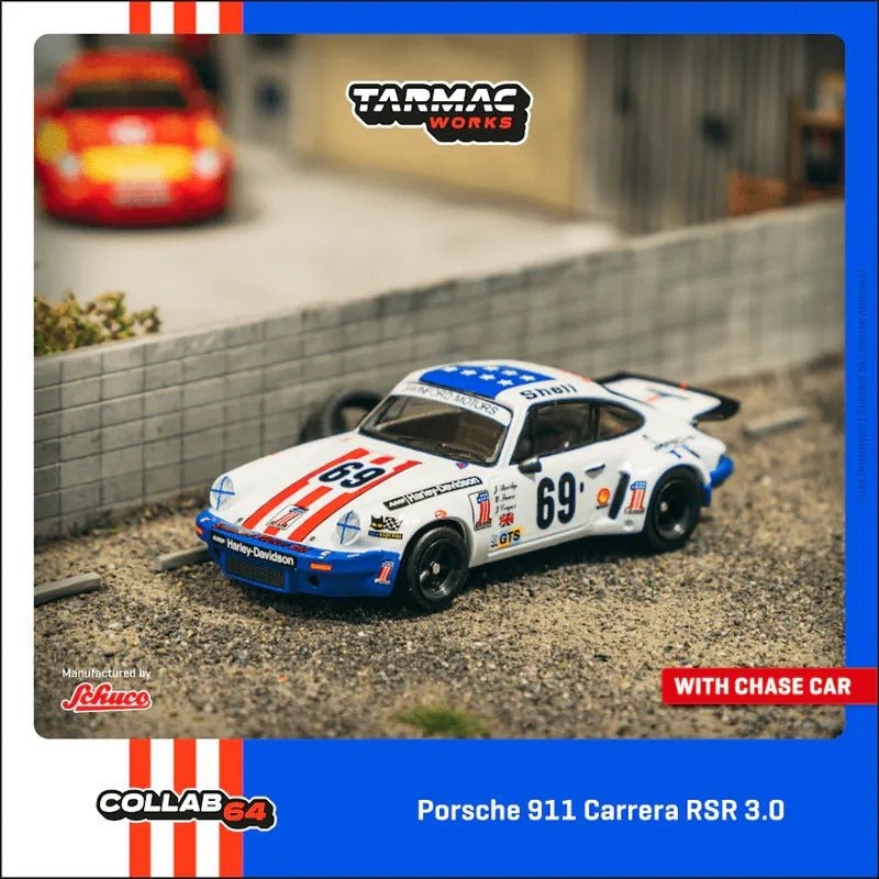 (PRE-ORDER) Tarmac Works 1:64 Porsche 911 Carrera RSR 3.0
