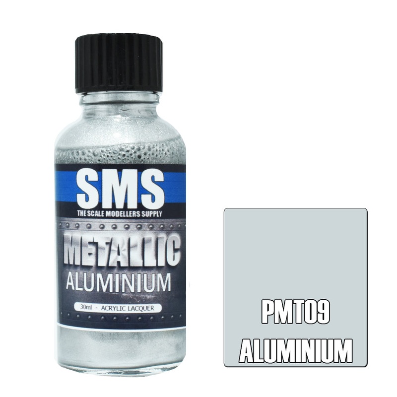 SMS Premium Metallic Lacquer – PMT09 – Aluminium