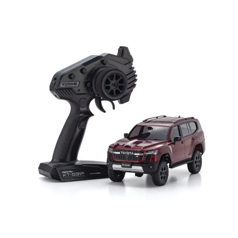 32538MR KYOSHO MINI-Z MX-01 r/s Toyota Land Cruiser 300 GR Red Radio Control