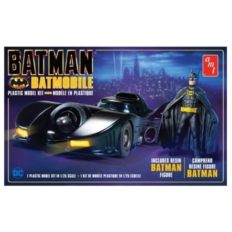AMT 1989 Batmobile W/Resin Batman Figure