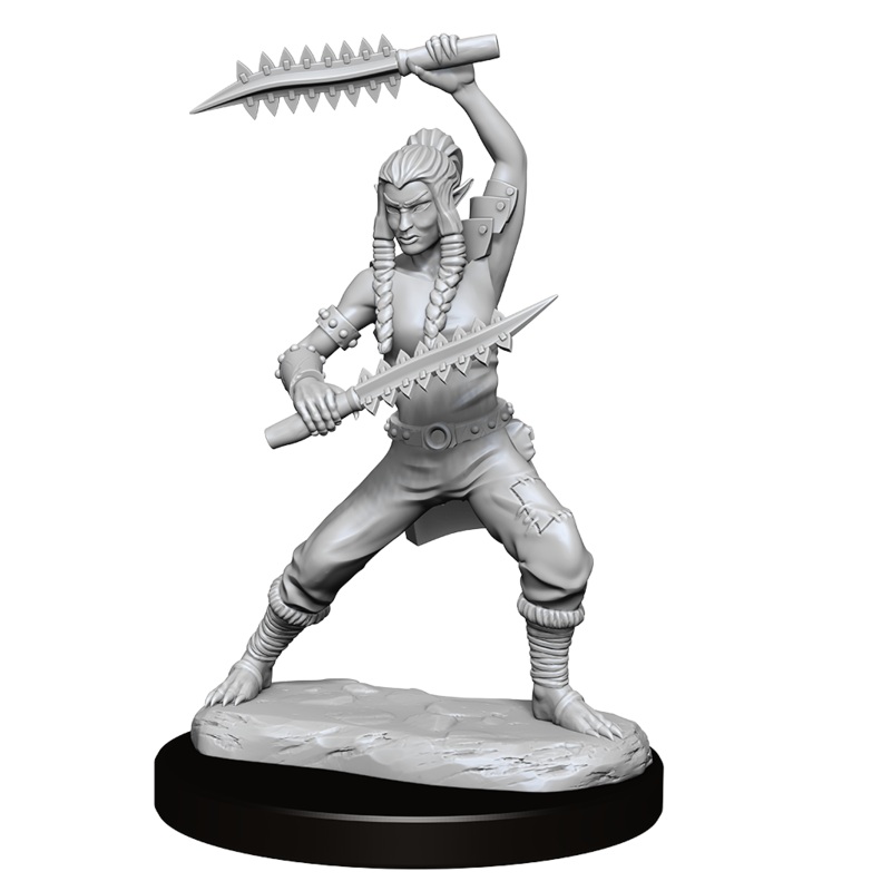 D&D Unpainted Mini – Shifter and Wildhunt Ranger 90238