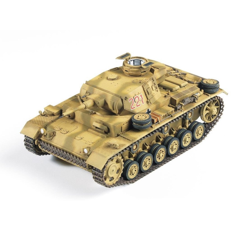 German Panzer III Ausf.J North Africa 1/35 by Academy