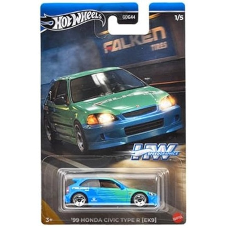 Hot Wheels 1:64 HW Speed Graphics – 99 Honda Civic Type R EK9