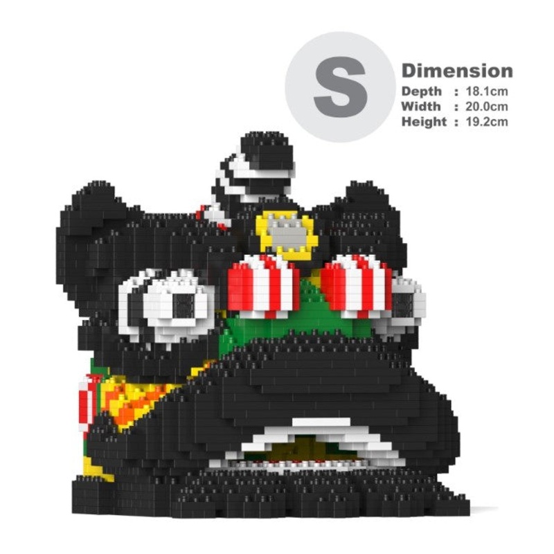 Jekca – Lion Dance Head – Black