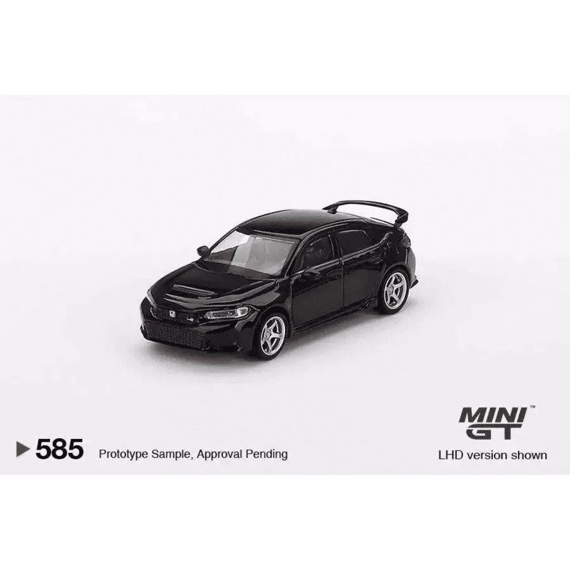 Mini GT 1:64 2023 Honda Civic Type R FL5 w/ Advan GT Wheels Crystal Black Pearl MGT00585-R