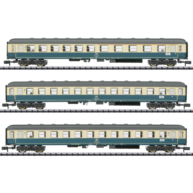Passenger Car Set Express Train Cars DB Ep.IV 3-part