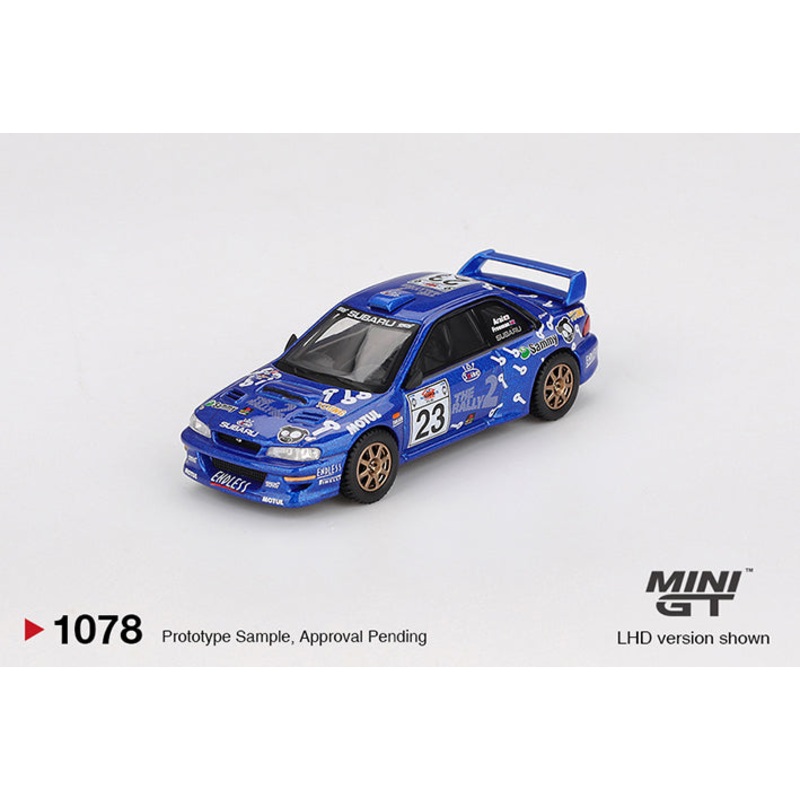 (PRE-ORDER) Mini GT 1:64 Subaru Impreza WRC99 #23 2000 Acropolis Rally MGT01078-L