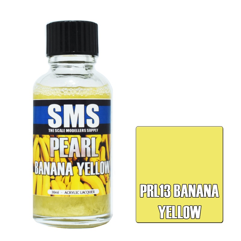 SMS Pearl Lacquer – PRL13 Banana Yellow