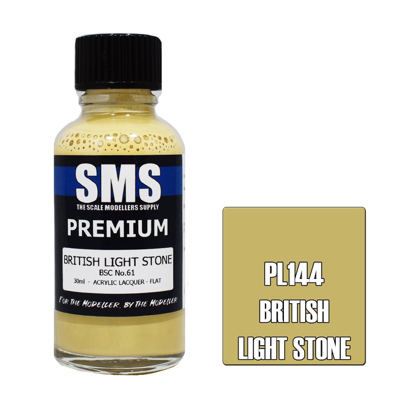 SMS Premium Lacquer – PL144 British Light Stone