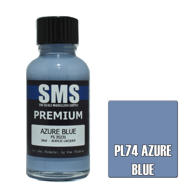 SMS Premium Lacquer – PL74 Azure Blue