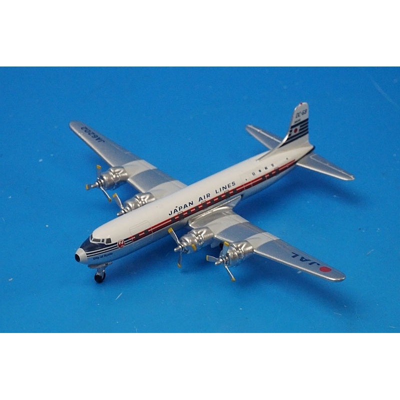 1:400 DC-6 JAL Old Tsurumaru Paint City of Kyoto JA6202 Aero Classics airplane model