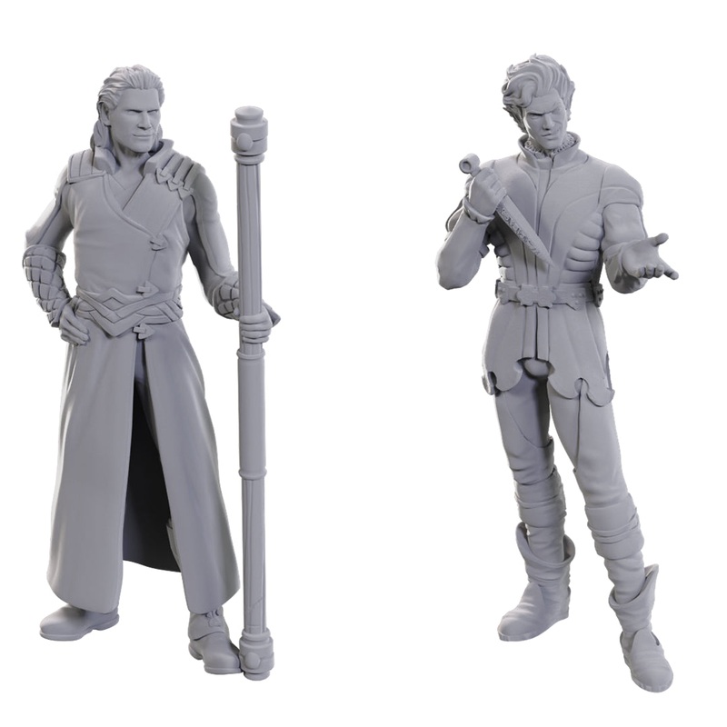 D&D Unpainted Mini – Special Edition Baldur’s Gate 3 – Gale & Astarion
